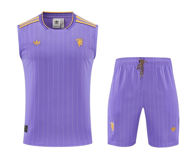 26-27 Man Utd High Quality Tank Top And Shorts Suit