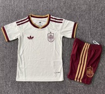 2026 Spain Away Kids Soccer Jersey