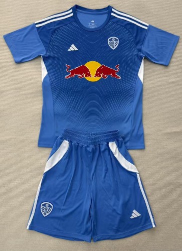 25-26 Leeds United Blue GoalKeeper Adult Suit