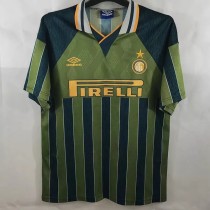 1994-1995 INT Away Green Retro Soccer Jersey 1994-1995 INT Away Green Retro Soccer Jersey