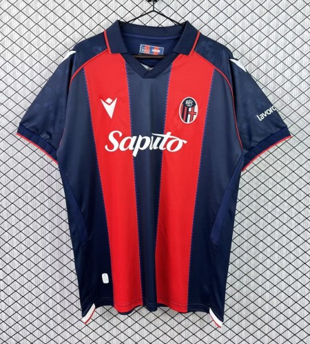 26-27 Bologna Home Fans Soccer Jersey