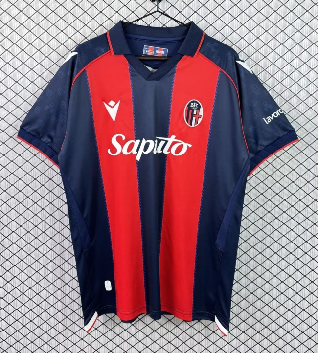 26-27 Bologna Home Fans Soccer Jersey