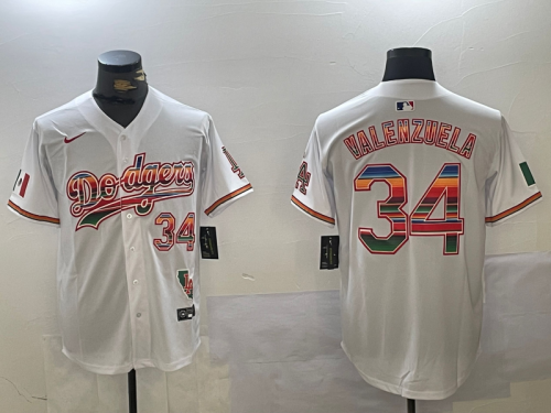 2024 MLB Los Angeles Dodgers New Pattern Jersey