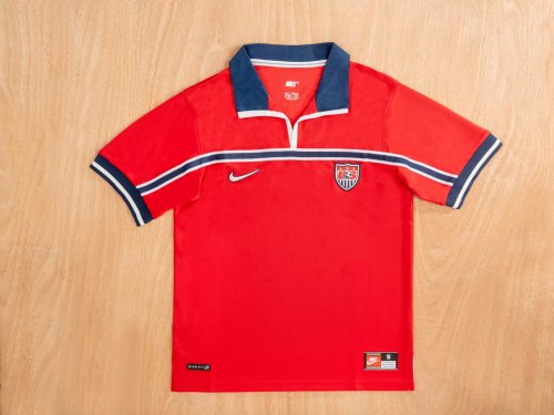 1998 USA  Away Retro Soccer Jersey
