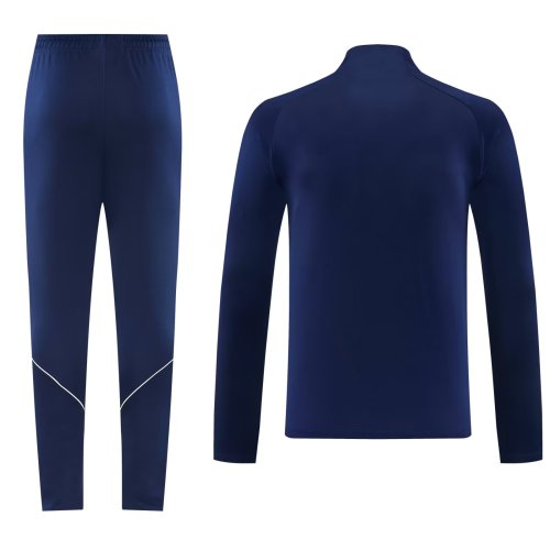 2026 NK Blue violet Half Pull Tracksuit