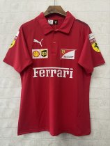 2025 F1 Ferrari New Pattern Red Short Sleeve Racing Suit