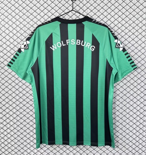 1994-1995 Wolfsburg Away Retro Soccer Jersey