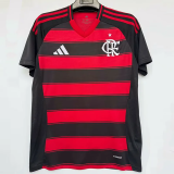 25-26 Flamengo Home Print Sponsor Fans Soccer Jersey  *全广告