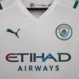21-22 Man City  Away Fans Soccer Jersey