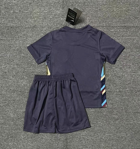2024 Englande Europe Cup Away Kids Soccer Jersey
