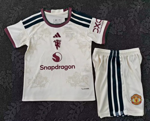 26-27 Man Utd Third Leaked Edition Kids Soccer Jersey