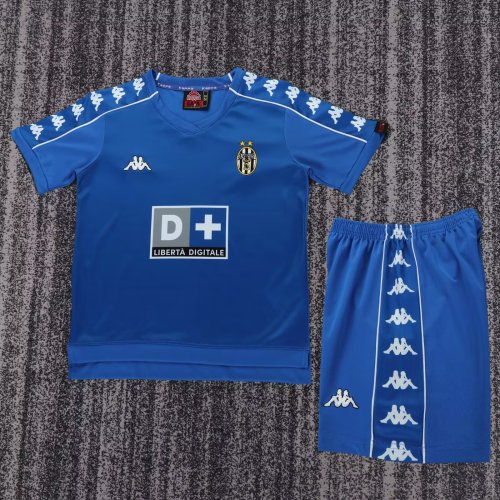 1999-2000 JUV Away Retro Kids Soccer Jersey