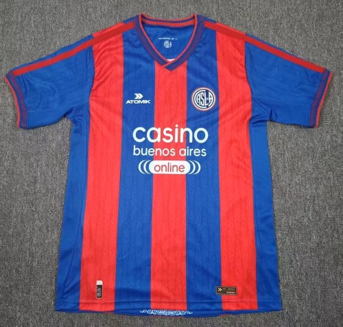 26-27 San Lorenzo Home Fans Soccer Jersey