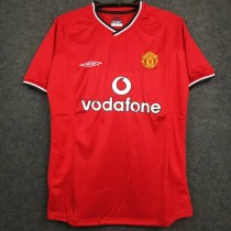 2000-2002 Man Utd Home Retro Soccer Jersey 2000-2002 Man Utd Home Retro Soccer Jersey