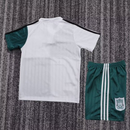 1995-1996 LIV Home Retro Kids Soccer Jersey