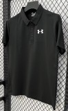 2026 UA Black High Quality Polo Short Sleeve