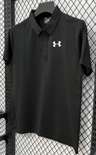 2026 UA Black High Quality Polo Short Sleeve