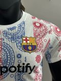 25-26 BAR White Special Edition Player Version Training Shirts