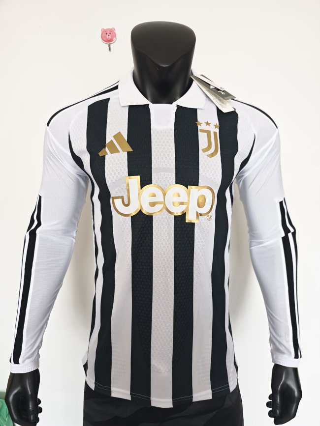 26-27 JUV Home Long Sleeve Player Version Soccer Jersey (长袖球员)