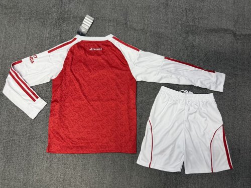 25-26 ARS Home Long Sleeve Kids Soccer Jersey  (长袖)