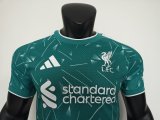 26-27 LIV Green Goalkeeper Player Version Soccer Jersey