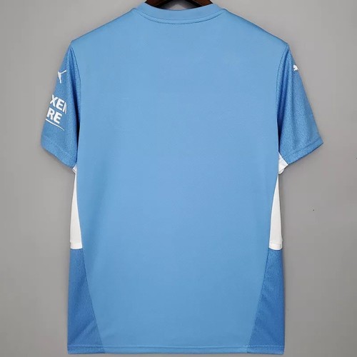 21-22 Man City  Home Fans Soccer Jersey