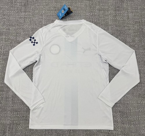 26-27 Man City Third Leaked Edition Long Sleeve Fans Soccer Jersey (长袖)