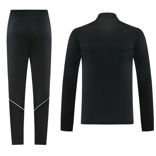 2026 NK Black violet Half Pull Tracksuit