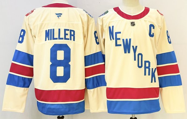 2026 NHL New York Rangers New Pattern Jersey