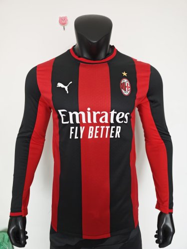 26-27 ACM Home Long Sleeve Player Version Soccer Jersey (长袖球员)
