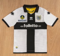 2012-2013 Parma Home Retro Soccer Jersey