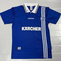 1996-1997 Schalke 04 Home Retro Soccer Jersey 1996-1997 Schalke 04 Home Retro Soccer Jersey