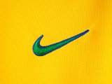 1998 Brazil Home Retro Soccer Jersey*耐克标有蓝边