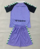 26-27 Real Betis Retro Version Goalkeeper Kids Soccer Jersey