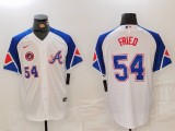 2024 MLB Atlanta Braves New Pattern Jersey