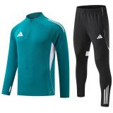 2025 AD Green Half Pull Tracksuit 