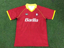 1990-1991 Roma Home Retro Soccer Jersey 1990-1991 Roma Home Retro Soccer Jersey