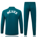 26-27 Mexico High Quality Half Pull Tracksuit