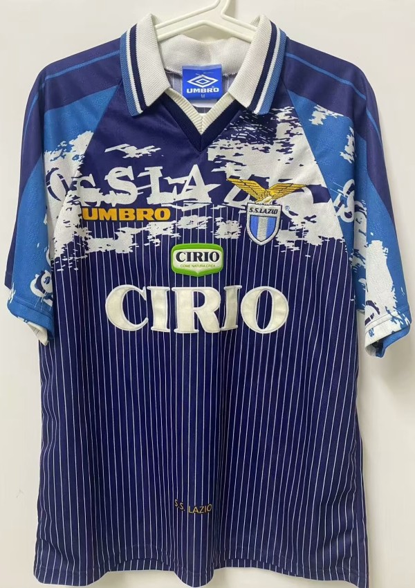 1996-1997 Lazio Away Retro Soccer Jersey