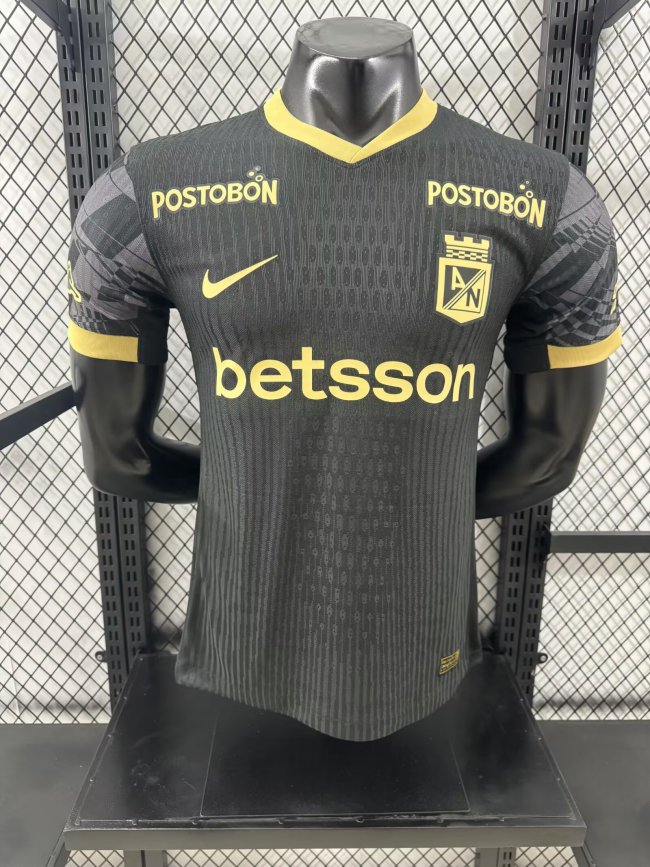 25-26 Atletico Nacional Away Player Soccer Jersey