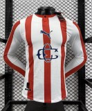 26-27 Chivas Guadalajara 120th Anniversary Edition Long Sleeve Player Version Soccer Jersey (长袖球员)