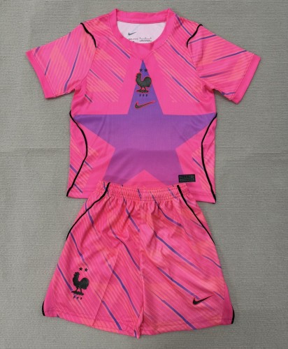 2026 France Pink GoalKeeper Adult Suit