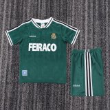 1999-2000 La Coruna Away Retro Kids Soccer Jersey