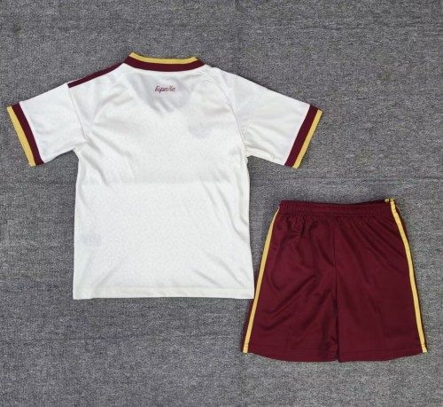 2026 World Cup Spain Away Kids Soccer Jersey (With 2 Star)*两颗星