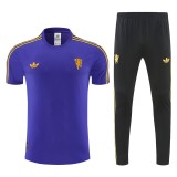 26-27 Man Utd  Short shirts and Long trousers Suit (圆领)
