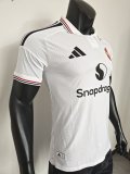 26-27 Man Utd White Special Edition Player Version Soccer Jersey
