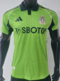 25-26 Fulham Away Player Version Soccer Jersey