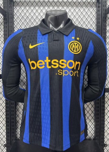 26-27 INT Home Long Sleeve Player Version Soccer Jersey (长袖球员)
