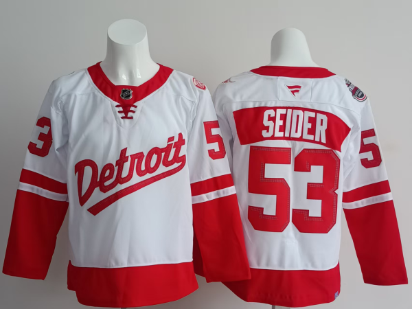2026 NHL Detroit Red Wings Jersey