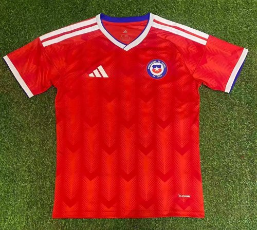 25-26 Chile Home Fans Soccer Jersey